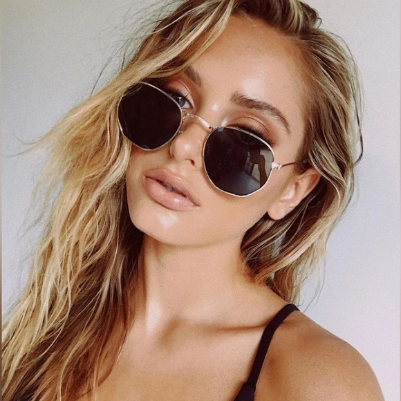 Ray-Ban Black and Gold Sunglasses main image 12